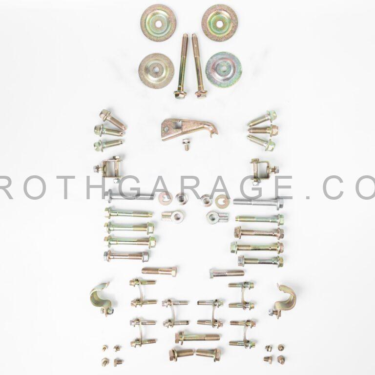 BMW E36 rear axle bolt set gold
