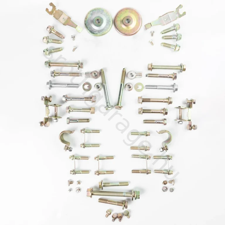 BMW E46 rear axle bolt set gold